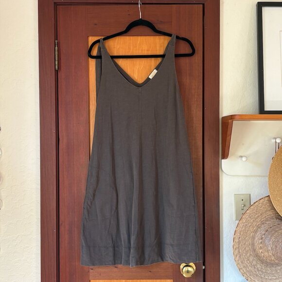 Nation LTD Women's Dress Sleeveless Shoulder Tie Gray size M - Picture 1 of 6